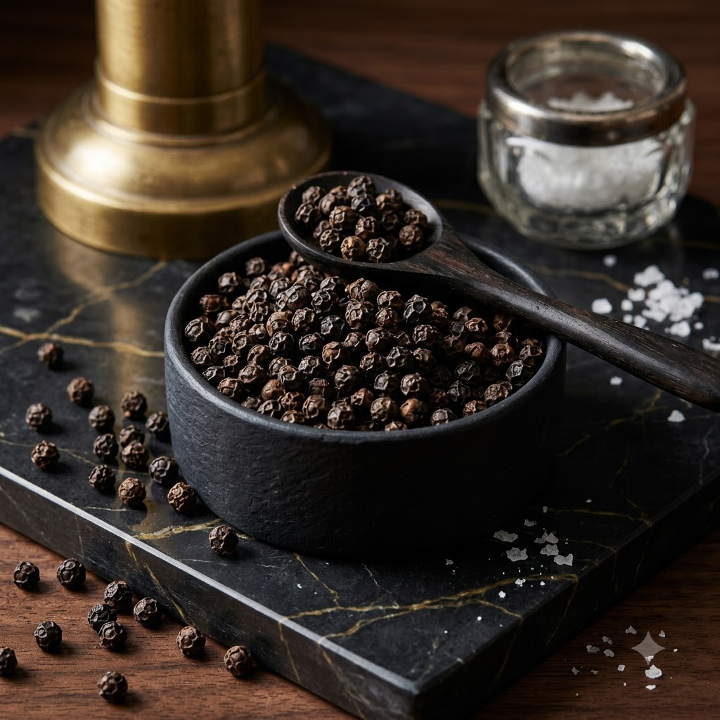 Black Pepper (Kali Mirch) — whole spice for wholesale supply
