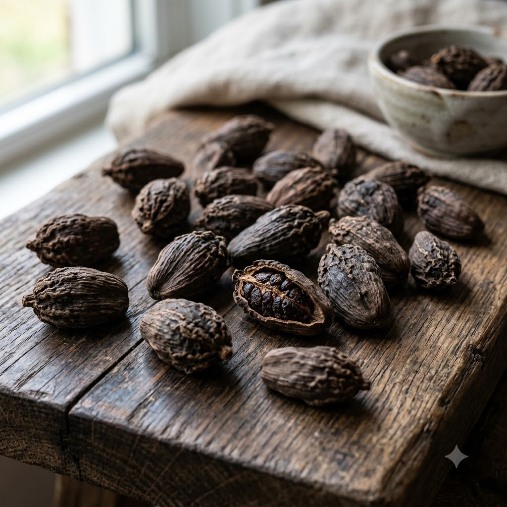 Black Cardamom (Badi Elaichi) — whole spice for wholesale supply